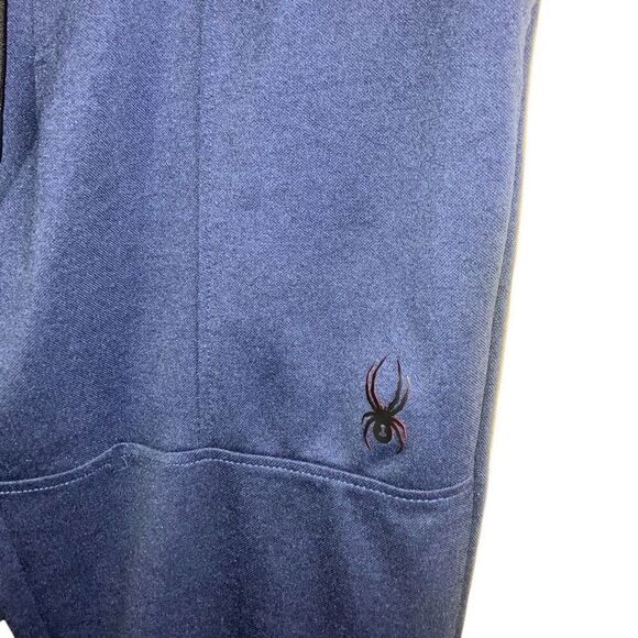 414. Spyder men’s straight leg sweatpants size medium in navy - Picture 4 of 7
